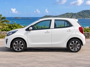Kia Picanto 2023 Blanc - vue de profil
