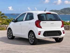 Kia Picanto 2023 Blanc - vue arrière 3/4