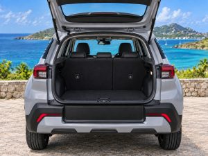 Kia Sonet 2022 Gris clair - coffre ouvert