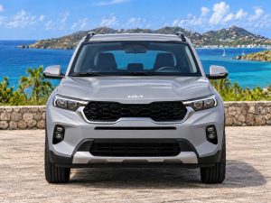 Kia Sonet 2022 Gris clair - vue de face avant