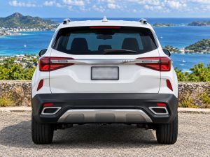 Kia Seltos 2022 Blanc - vue de face arrière
