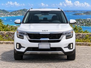 Kia Seltos 2022 Blanc - vue de face avant