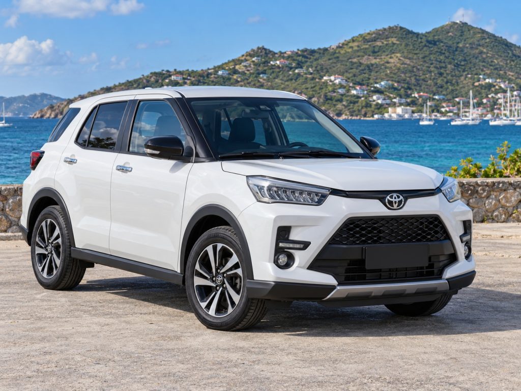 Toyota Raize 2023 Blanc - vue avant 3/4