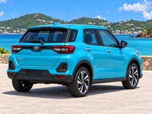 Toyota Raize 2023 Turquoise - vue arrière 3/4