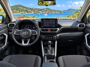 Toyota Raize 2023 Turquoise - tableau de bord